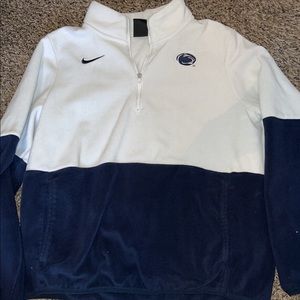 Nike Penn State Quarter Zip Size M
